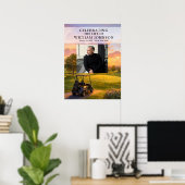 Golf Buggy Lebensfeier Willkommensschild Foto Poster (Heimbüro)