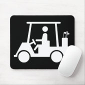 Golf-Buggy Mousepad (Mit Mouse)