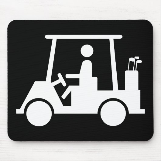 Golf-Buggy Mousepad (Vorne)