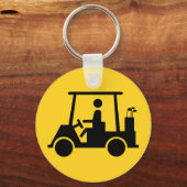 Golf-Buggy Schlüsselanhänger (Vorderseite)