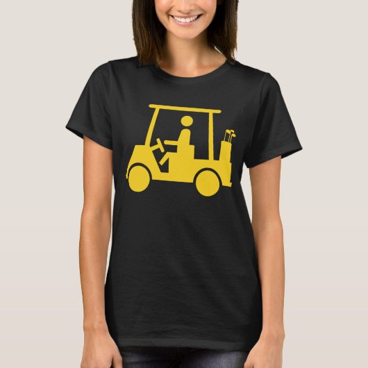 Golf-Buggy T-Shirt (Vorderseite)