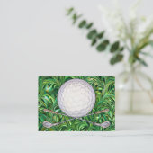Golf Business Card - SRF Visitenkarte (Stehend Vorderseite)