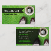 Golf Business Card Visitenkarte (Vorne/Hinten)