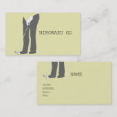 GOLF BUSINESS CARD VISITENKARTE (Vorne/Hinten)