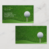 Golf Business Card Visitenkarte (Vorne/Hinten)