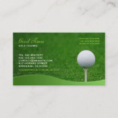Golf Business Card Visitenkarte (Vorderseite)