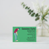 Golf Business Card Visitenkarte (Stehend Vorderseite)