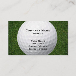 Golf Business Card Visitenkarte