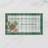 Golf Business Card Visitenkarte (Rückseite)