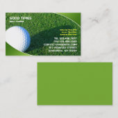 Golf Business Card Visitenkarte (Vorne/Hinten)