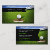 Golf Business Card Visitenkarte (Vorne/Hinten)