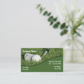 Golf Business Cards Visitenkarte (Stehend Vorderseite)
