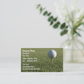 Golf Business Cards Visitenkarte (Stehend Vorderseite)