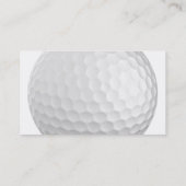 Golf Business Cards Visitenkarte (Rückseite)