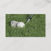 Golf Business Cards Visitenkarte (Rückseite)