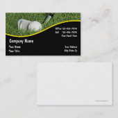 Golf Business Cards Visitenkarte (Vorne/Hinten)