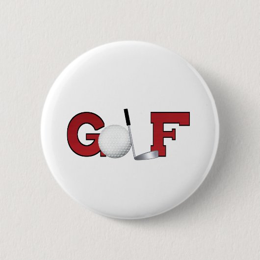 Golf Button (Vorderseite)