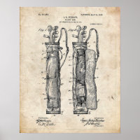 Golf Caddy Bag Patent