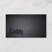 Golf Caddy Elegante Visitenkarte (Vorderseite)