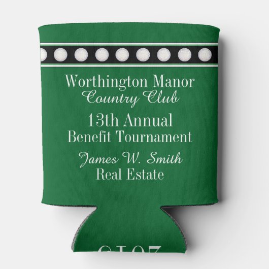 Golf Can Cooler - srf Dosenkühler (Rückseite)