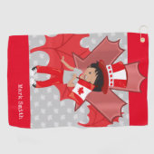 Golf Canada Golfhandtuch (Horizontal)