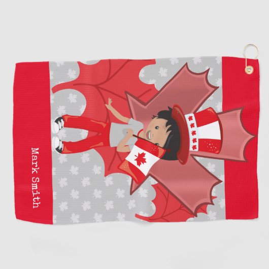 Golf Canada   Golfhandtuch (Horizontal)