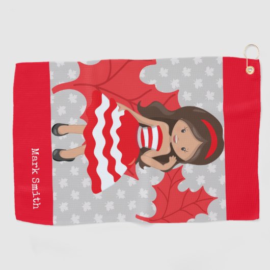 Golf Canada   Golfhandtuch (Horizontal)