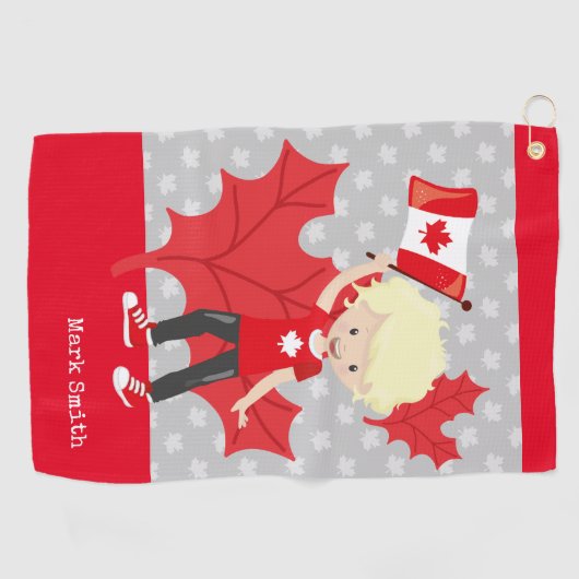 Golf Canada   Golfhandtuch (Horizontal)