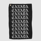 GOLF CANADA TOWEL GOLFHANDTUCH (Vorderseite)