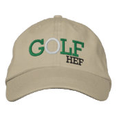 Golf Cap by SRF Bestickte Baseballkappe (Vorderseite)