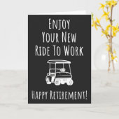 Golf Cards für Langläufer und Golfer Karte (Gelbe Blume)