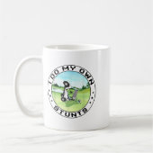 Golf Cart Accident I Do My Own Stunts Fun Present Kaffeetasse (Links)