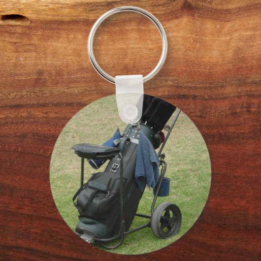 Golf Cart Bag Schlüsselanhänger (Vorderseite)