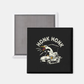 Golf Cart Driver Albern Goose Honk Honk Funny Golf Magnet (Vorderseite/Rückseite)