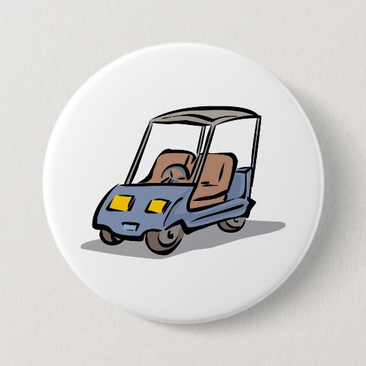 Golf Cart Fun Sports Vehicle Button (Vorderseite)