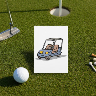 Golf Cart Fun Sports Vehicle Einladung