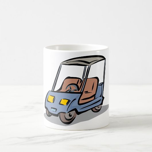 Golf Cart Fun Sports Vehicle Kaffeetasse