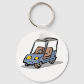Golf Cart Fun Sports Vehicle Schlüsselanhänger (Vorderseite)