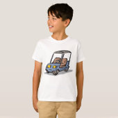 Golf Cart Fun Sports Vehicle T-Shirt (Vorne ganz)