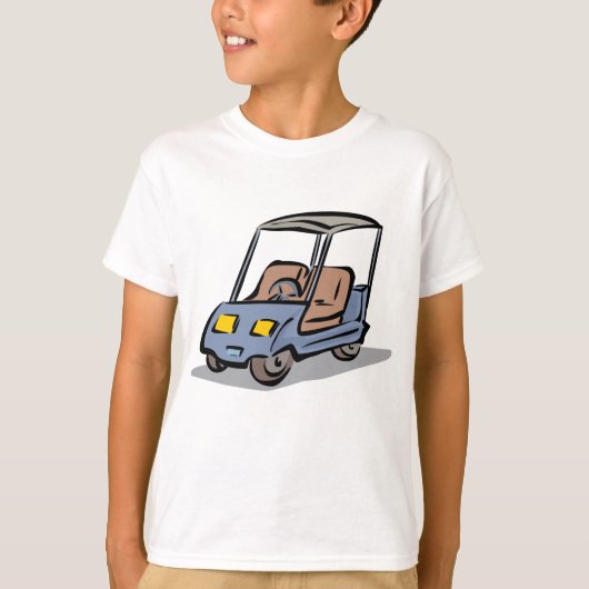 Golf Cart Fun Sports Vehicle T-Shirt (Vorderseite)