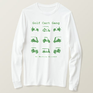 Golf Cart Gang Funny Golf Lover Geschenk T-Shirt