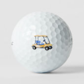 Golf Cart Golf Balls Golfball (Vorderseite)