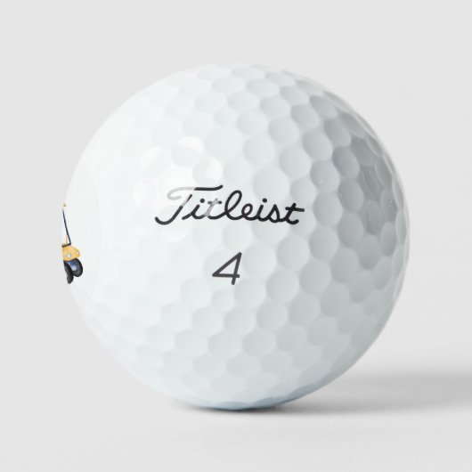 Golf Cart Golf Balls Golfball (Logo)