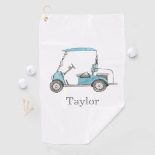 Golf Cart Golf Handtuch