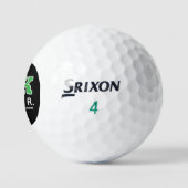 Golf Cart GolfBall - benutzerdefinierte K-Initiale (Logo)