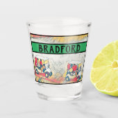 Golf Cart Golfer Spieler Name Vater Opa etc. Schnapsglas (Vorderseite)