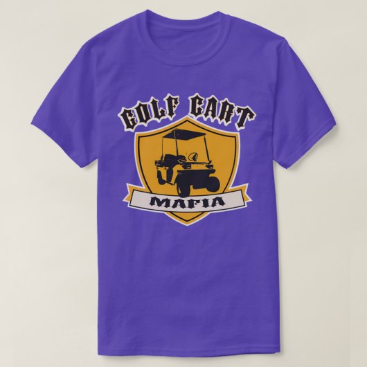Golf Cart Mafia Style T-Shirt (Design vorne)
