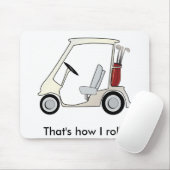 golf_cart mousepad (Mit Mouse)