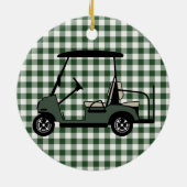 Golf Cart Ornament (Hinten)