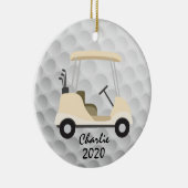 Golf Cart Ornament (Rechts)